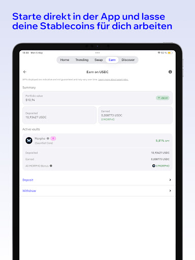 Trust: Crypto & Bitcoin Wallet Bildschirmfoto 22