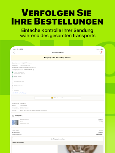 DHgate-online großhändler Bildschirmfoto 6