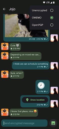 Conversations (Jabber / XMPP) Bildschirmfoto 4