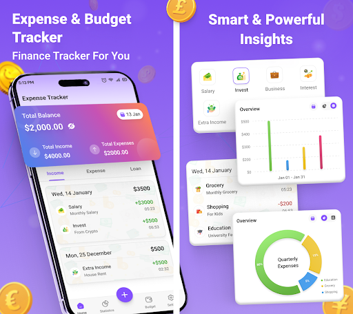 Money Tracker: Smart Budget Bildschirmfoto 10