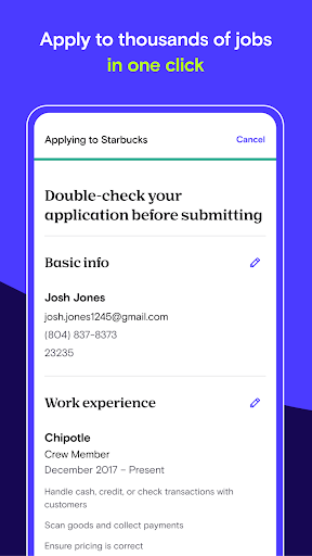 Snagajob - Jobs Hiring Now Bildschirmfoto 4