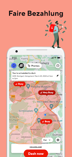 DoorDash - Kurier Bildschirmfoto 2