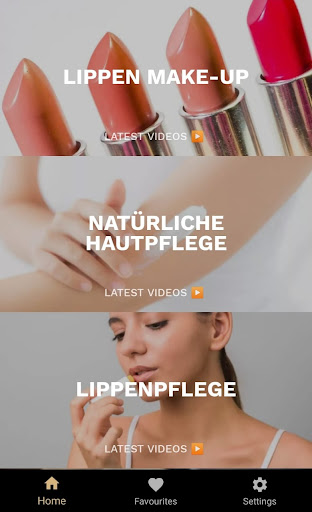 Hautpflege und Gesichtspflege Bildschirmfoto 1