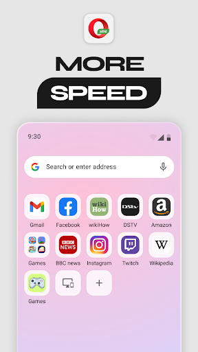Webbrowser Opera Mini Bildschirmfoto 7