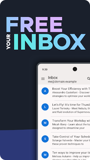 Thunderbird: Free Your Inbox Bildschirmfoto 2
