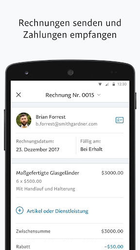PayPal Business Bildschirmfoto 3