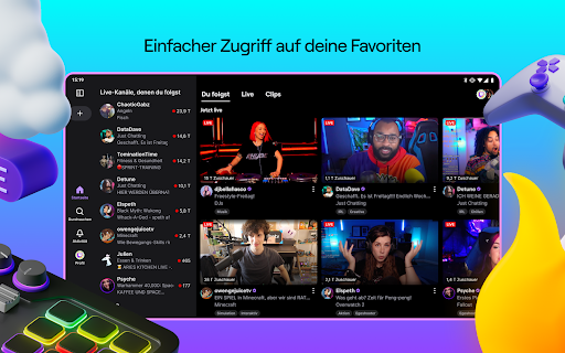 Twitch: Live-Streaming Bildschirmfoto 12