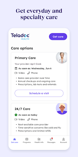 Teladoc Health Bildschirmfoto 2