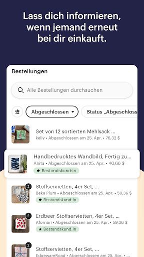 Verkaufen auf Etsy: Mein Shop Bildschirmfoto 2