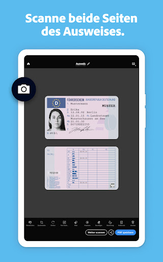 Adobe Scan KI-PDF Scanner, OCR Bildschirmfoto 16