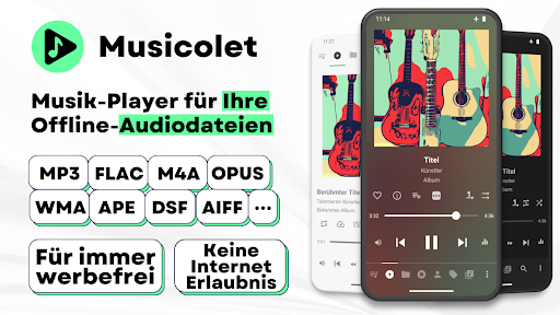 Musicolet Musikplayer Bildschirmfoto 1