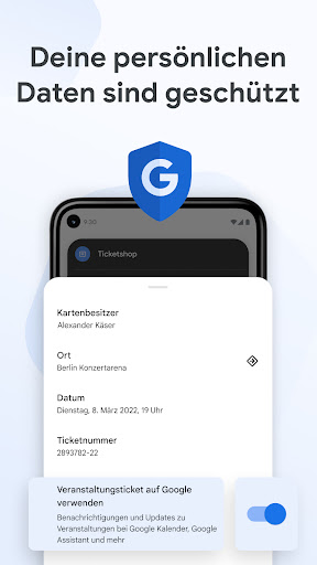 Google Wallet Bildschirmfoto 3
