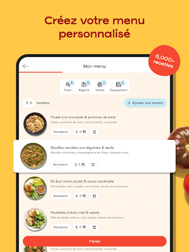 Jow - Recettes et courses Bildschirmfoto 10