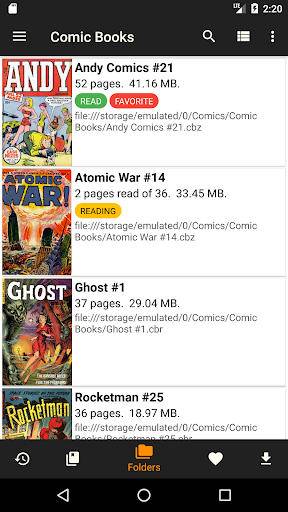 CDisplayEx Comic Reader Lite Bildschirmfoto 5