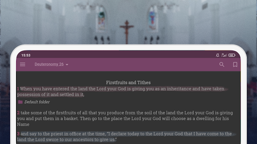 NIV Bible version, Offline app Bildschirmfoto 13