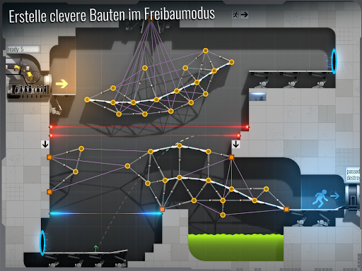 Bridge Constructor Portal Bildschirmfoto 3