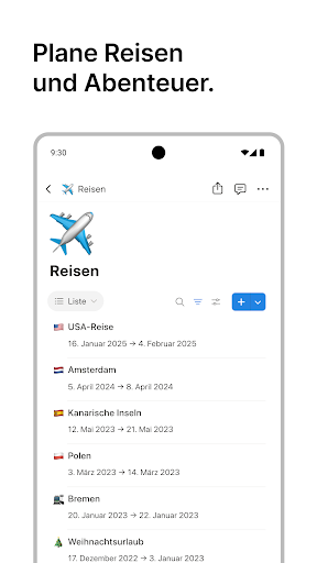 Notion: Notizen, Aufgaben, KI Bildschirmfoto 2
