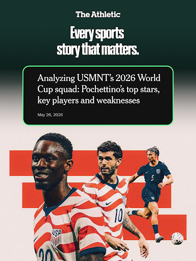 The Athletic: All Sports News Bildschirmfoto 9