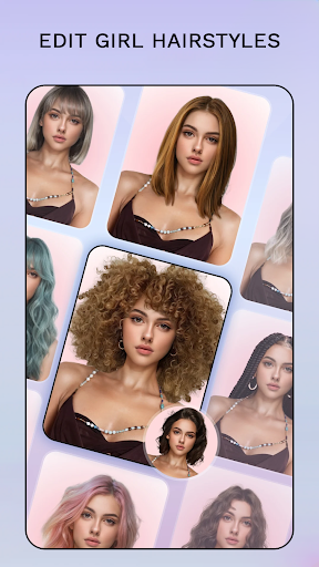 Hair Color Changer: Hairstyles Bildschirmfoto 5