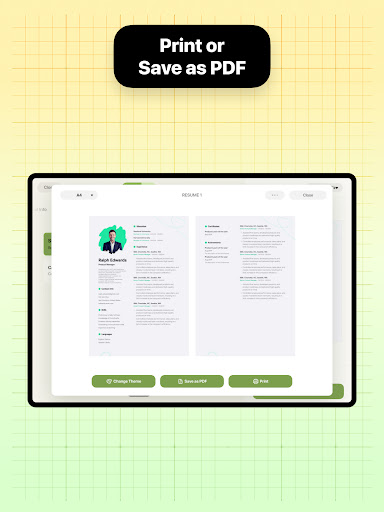 Resume Builder - CV Maker Bildschirmfoto 6