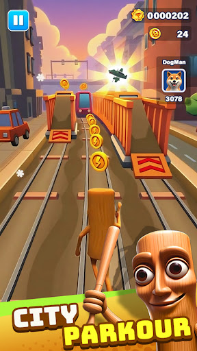 Subway Runner: Parkour Game Bildschirmfoto 1