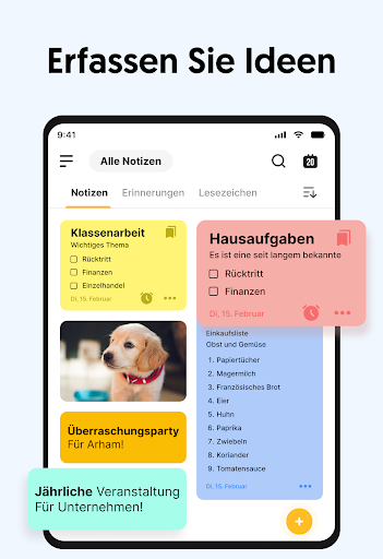 Notizen: Notizblock, Notizbuch Bildschirmfoto 10