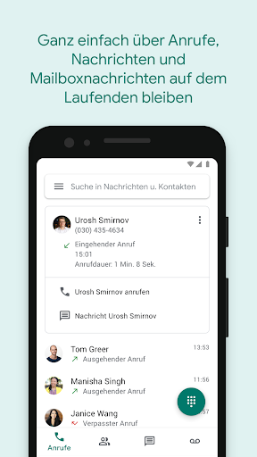 Google Voice Bildschirmfoto 2