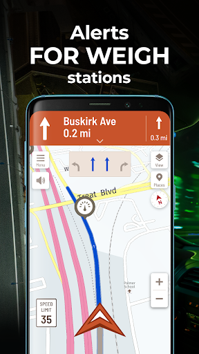 Hammer: Truck GPS & Maps Bildschirmfoto 2