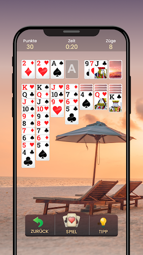 Solitaire - Karten-Klassiker Bildschirmfoto 4