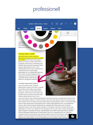 Microsoft Word: Edit Documents Bildschirmfoto 11