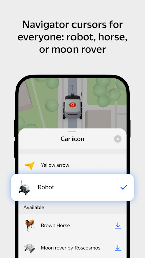 Yandex Maps and Navigator Bildschirmfoto 1