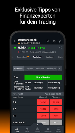 Investing.com: Aktien & Börse Bildschirmfoto 8