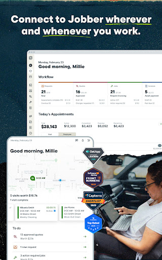 Jobber: Field Service Software Bildschirmfoto 1