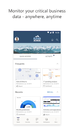 Microsoft Power BI Bildschirmfoto 3