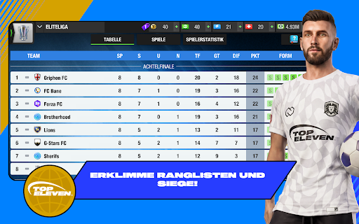 Top Eleven 2026 Fußballmanager Bildschirmfoto 9