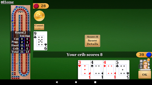 Cribbage Pro Online! Bildschirmfoto 11