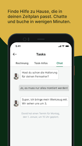 Taskrabbit - Handwerker & Mehr Bildschirmfoto 4