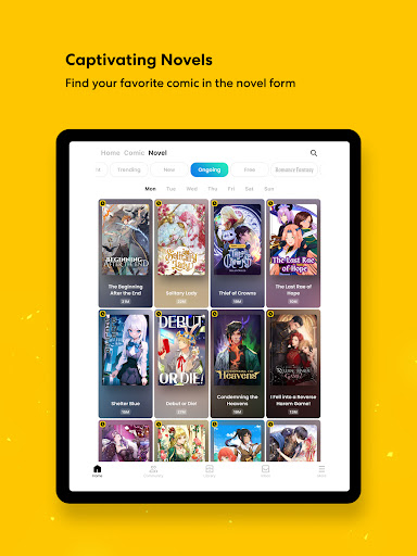 Tapas – Comics and Novels Bildschirmfoto 6