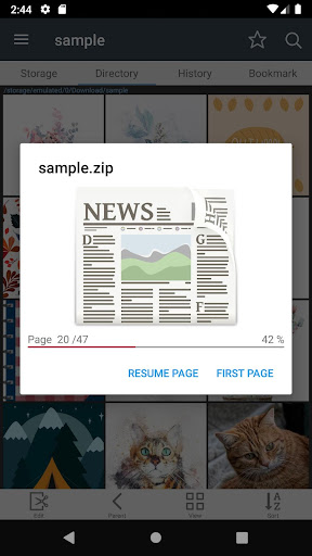 ComicScreen - PDF, ComicReader Bildschirmfoto 13