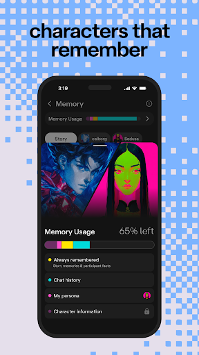 Character AI: Chat, Talk, Text Bildschirmfoto 4