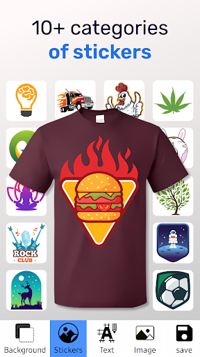 T Shirt Design - T Shirts Art Bildschirmfoto 1