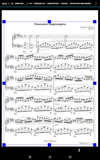 MobileSheets Bildschirmfoto 3