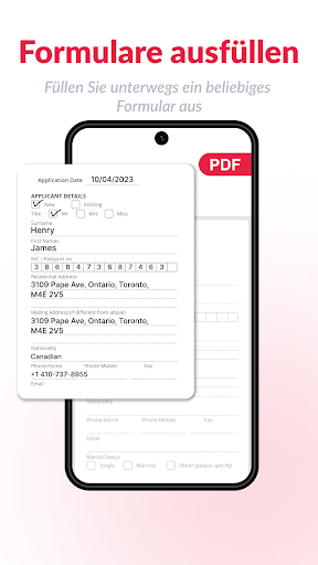 PDF Editor: PDF bearbeiten Bildschirmfoto 5