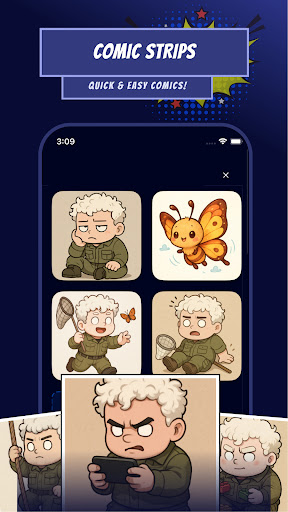 ArcStory - KI-Comic-Generator Bildschirmfoto 1