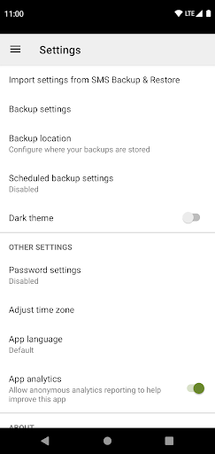SMS Backup & Restore Pro Bildschirmfoto 7