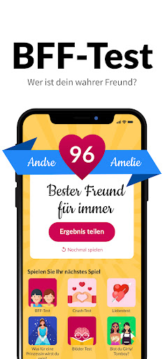Freundschaft Test: BFF Test Bildschirmfoto 2