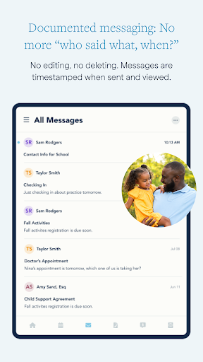 OurFamilyWizard Co-Parent App Bildschirmfoto 16