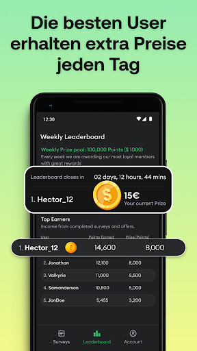 HeyCash: Umfragen für Geld Bildschirmfoto 3
