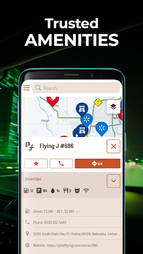 Hammer: Truck GPS & Maps Bildschirmfoto 1