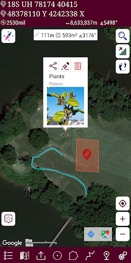 Mgrs & Utm Map Pro Bildschirmfoto 1